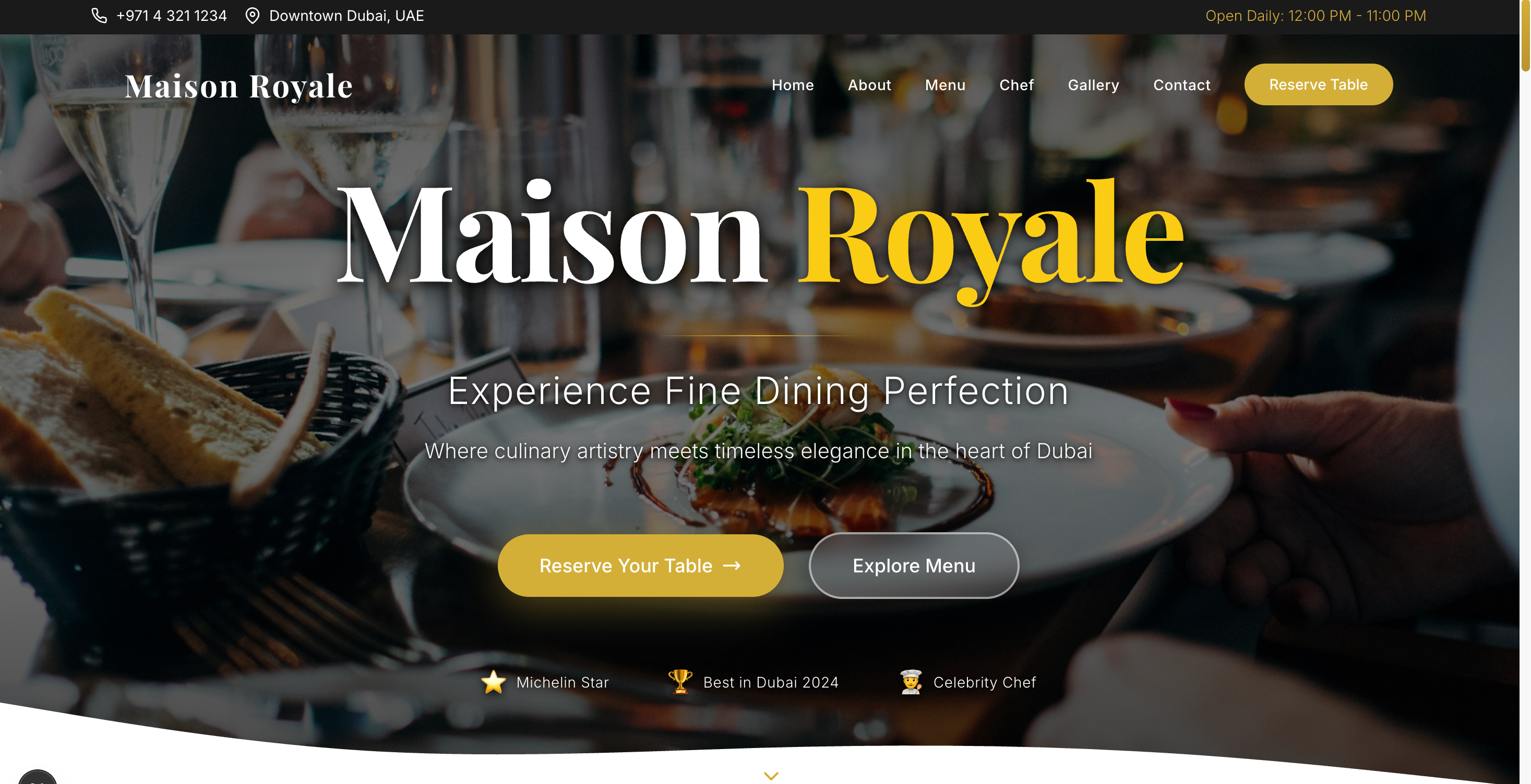 Maison Royale Cafe Dubai