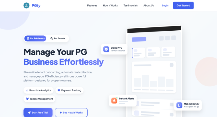 PGFY - Hostel Management System