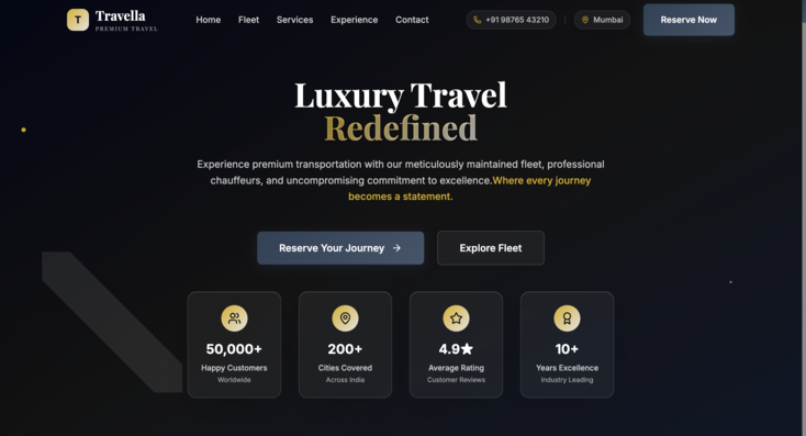 Travella - Travel Agency Website Template